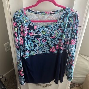 Lilly Pulitzer Finn top size XL